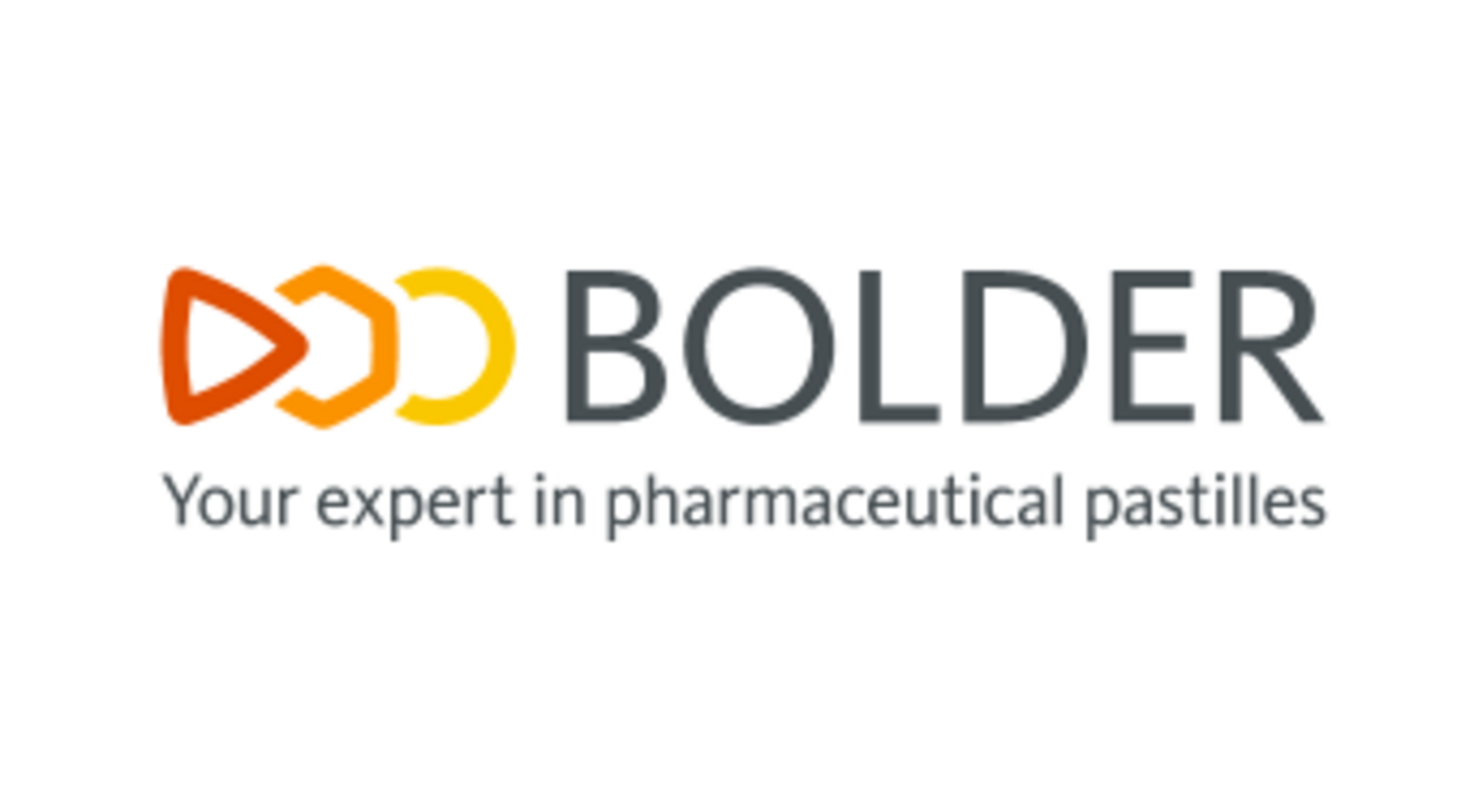 BOLDER Arzneimittel ist Experte für die Entwicklung und Herstellung pharmazeutischer Pastillen. Logo BOLDER Arzneimittel Your expert in pharmaceutical pastilles.