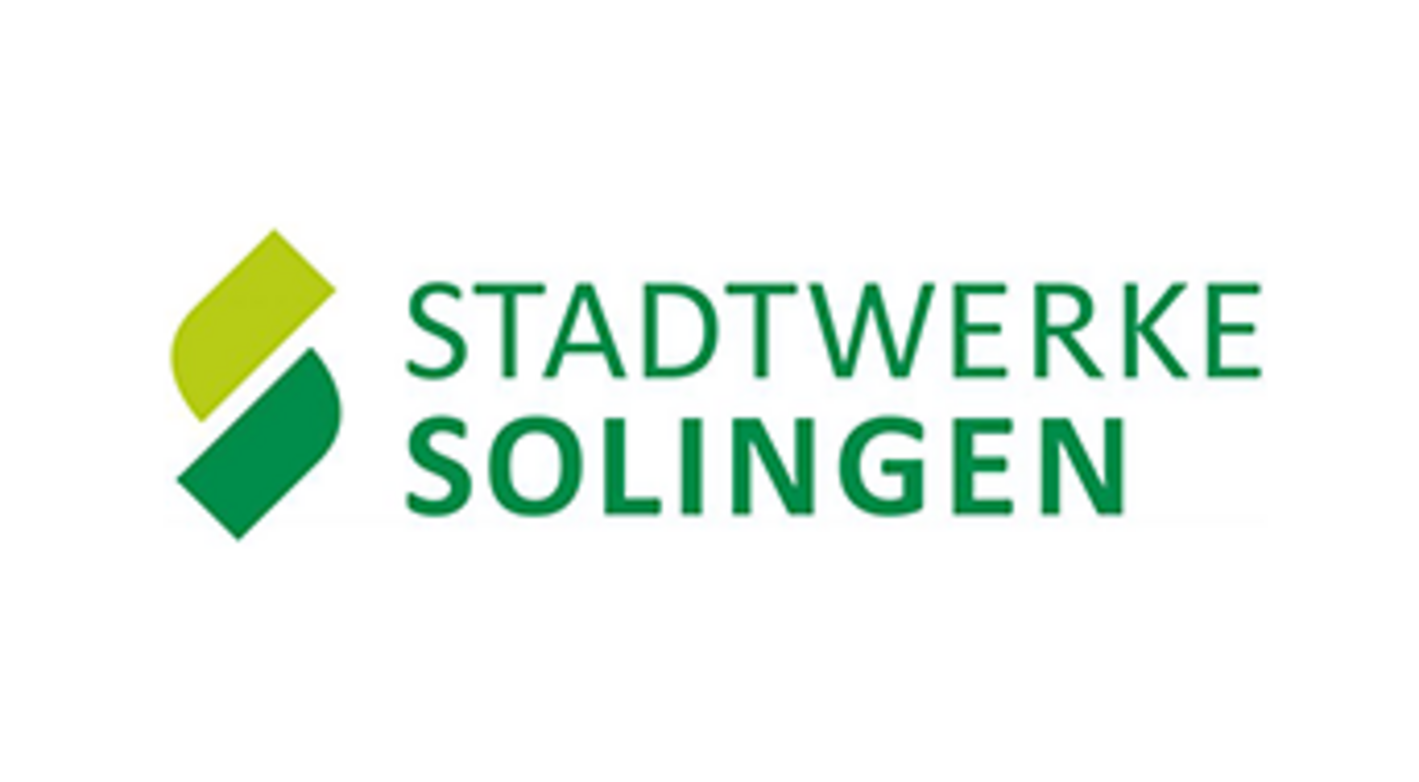 Die Stadtwerke Solingen sind ein kommunales Versorgunsunternehmen und regionaler Verkehrsdienstleister. Logo Stadtwerke Solingen.